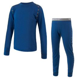 Sous-vêtements fonctionnels enfant Sensor Merino Air Set triko+spodky 2022 bleue Darkblue