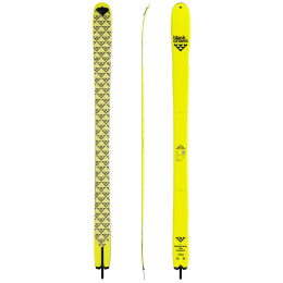 Peaux Black Crows Pilus Orb Freebird jaune Yellow/Black