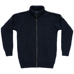 Pull-over Devold Nansen Wool Cardigan bleu foncé Navy