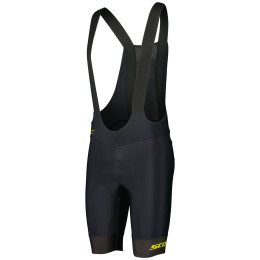 Cuissard de vélo homme Scott Bibshorts RC Pro +++ noir / jaune black/sulphur yellow
