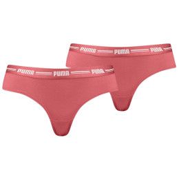 Culotte femme Puma Puma Women Brazilian 2P Pack rouge Red