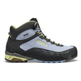 Chaussures femme Asolo Eldo Mid Lth GV bleue / noir blue fog/mimosa