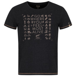 T-shirt homme Loap Alexus vert black