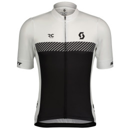 Maillot vélo homme Scott Jersey M's RC Team SS blanc / noir white/black