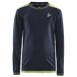 T-shirt enfant Craft Triko Fuseknit Comfort JR bleu foncé BlazeAcid