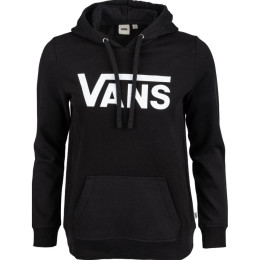 Sweat-shirt femme Vans Wm Drop V Logo Hoodie vert Black