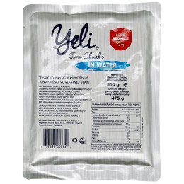 Aliments à emporter Yeli Thon en morceaux au naturel (500 g)