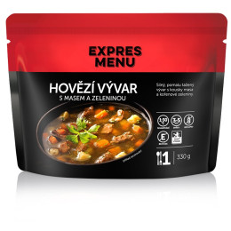 Soup Expres menu Hovězí vývar se zeleninou