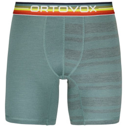 Caleçon homme Ortovox 185 Rock'N'Wool Boxer M gris claire arctic grey