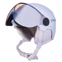 Casque de ski femmes Blizzard W2W Double Visor ski helmet blanc / gris white matt, smoke lens, mirror