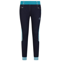 Patalon femme La Sportiva Mescalita Pant W bleue Jeans/Topaz