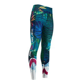Leggings femmes Silvini Veroli bleu / rose ocean-fuchsia
