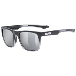 Lunettes soleil Uvex lgl 42 noir / argenté Black Transparent/Mirror Silver (2916)