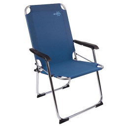 Chaise Bo-Camp Copa Rio Comfort bleu clair Ocean