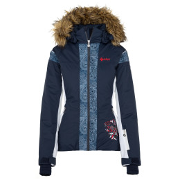 Veste d'hiver femme Kilpi Delia W bleu foncé Dbl