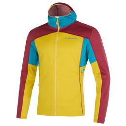 Sweat-shirt homme La Sportiva Cosmic Hoody M (2023) jaune / rouge Moss/Sangria
