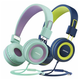 Casque audio MPOW CH8 (duo pack) vert - bleu GreenBlue