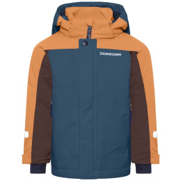Veste d'hiver enfants Didriksons Neptun Kids Jkt 5 Mountain Blue turquoise Mountain Blue