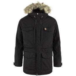 Veste d'hiver homme Fjällräven Nuuk Parka M vert Black