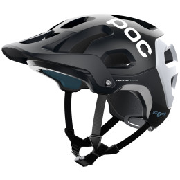 Casque vélo POC Tectal Race Spin noir / blanc UraniumBlack/HydrogenWhite