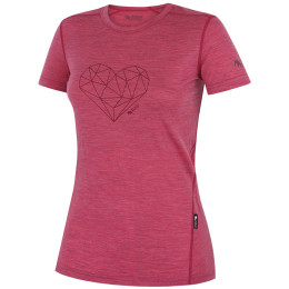 T-shirt femme Zulu Merino 160 Short Heart