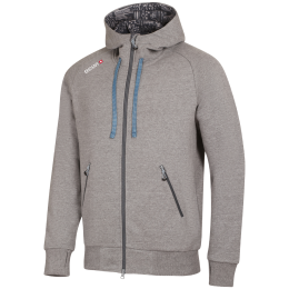 Sweat-shirt homme Ocún Hoddie Zipper Men girs Grey Paloma/Excalibur