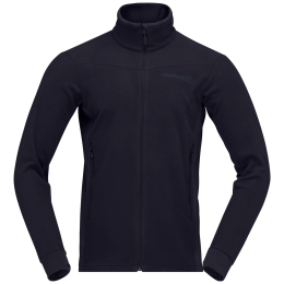 Sweatshirt fonctionnel homme Norrona falketind warm2 Jacket noir Caviar Black