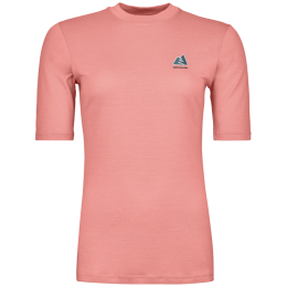 T-shirt femme Ortovox 185 Merino Mtn Hug Ts Women's rose Bloom