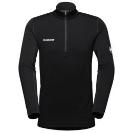 T-shirt fonctionnel homme Mammut Aenergy ML Half Zip Pull Men noir black 0001