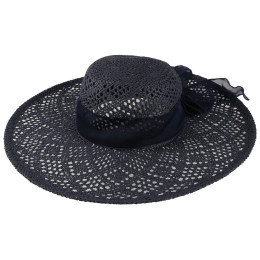 Chapeau Regatta Taura Hat III bleue Navy/Navy