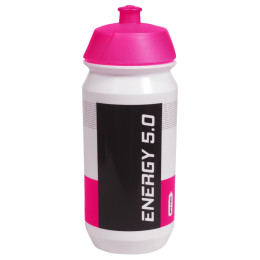 Bidon vélo Just One Energy 5.0 500 ml blanc / rose