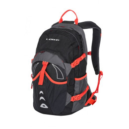 Sac à dos vélo Loap Topgate noir / rouge Black/Red