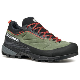 Bottes randonnée femme Scarpa Rapid Xt Gtx Wmn vert / rouge Birch-Coral