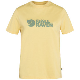 T-shirt femme Fjällräven Logo Tee W jaune Mais Yellow