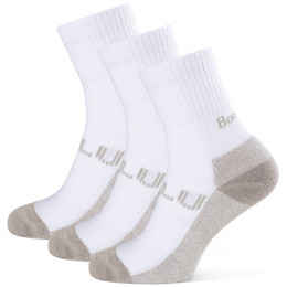 Chaussettes Zulu Bambus Trek W 3-pack blanc white