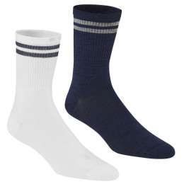 Chaussettes femme Kari Traa Lam Sock 2Pk blanc / bleu Mar
