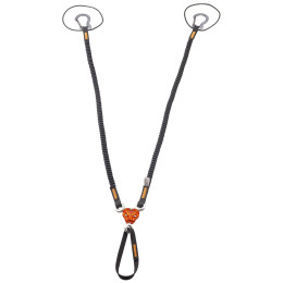Sangle Camp X-Gyro Leash - 85/129 Cm noir / orange