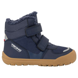 Bottes d'hiver enfant Viking Outdoor Footwear Rowan Barefoot Warm WP 2V Navy