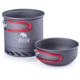 Marmite camping Zulu Ikati Plus gris / rouge