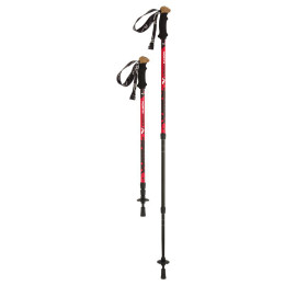 Bâtons randonnée Northfinder All Terrain rouge red