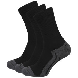 Chaussettes MOOA Bamboo Active 3-pack noir / gris Black/Grey
