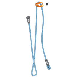 Sangle absorbeur énergie double Petzl Dual Connect Adjust bleu Blue