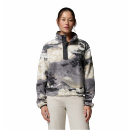 Sweat-shirt femme Columbia Helvetia™ II Printed Cropped Half Snap