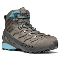 Chaussures femme Scarpa Cyclone GTX WMN gris / bleu GullGray/Arctic
