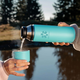 Thermos Snow Monkey Pioneer 0,7L vert clair Soča Mint