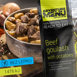 Repas prêt à manger Adventure Menu Ragoût de bœuf avec pommes de terre 400 g