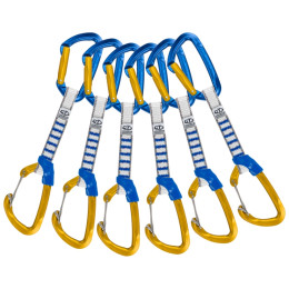 Dégaines Climbing Technology NY Pro 12cm jaune / bleu Yellow/Blue