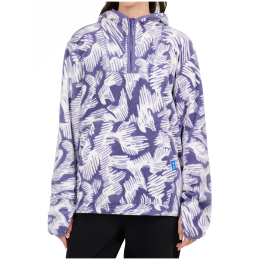 Sweat-shirt femme 4F Fleece F504 blanc / violet Multicolour Allover