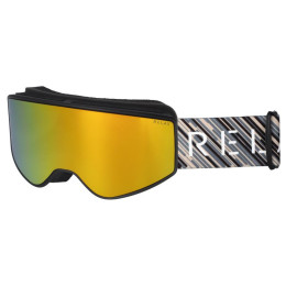 Masques ski Relax Roselle noir / doré černá / hnědá bronze