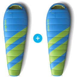 Kit sac de couchage Husky Set spacáků Husky Mantilla -5° vert - bleu